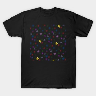 Delicate flowers with leaves T-Shirt